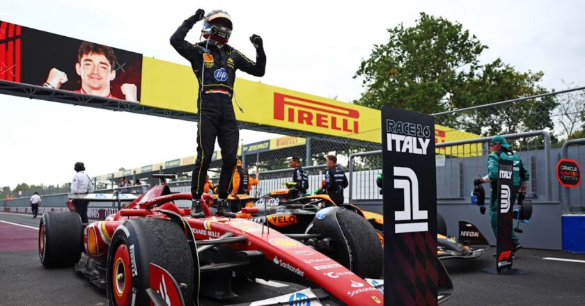 Charles Leclerc brilla en el Gran Premio de Italia 2024 y lleva a Ferrari a la victoria 