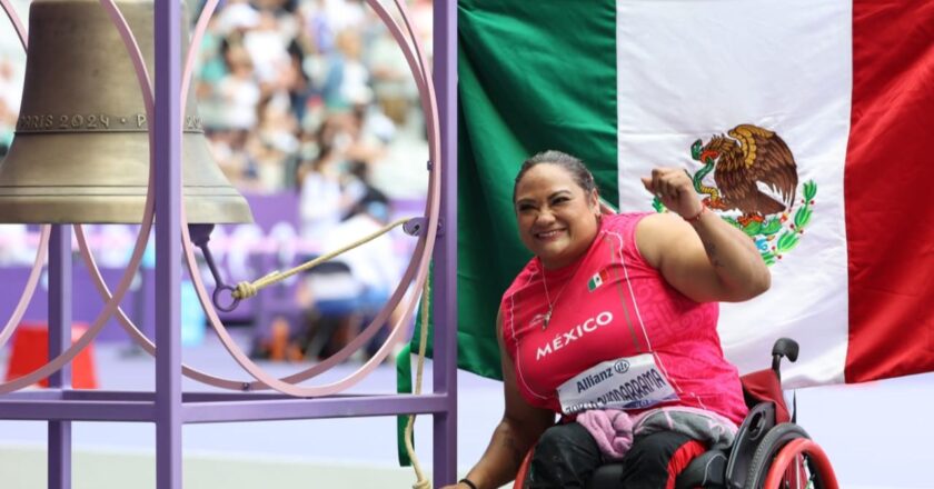 Gloria Zarza logra la primera medalla de oro para México en los Juegos Paralímpicos de París 2024