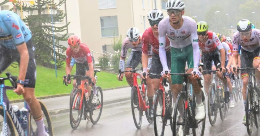 Isaac del Toro brilla en el Campeonato Mundial de Ciclismo de Ruta en Zúrich