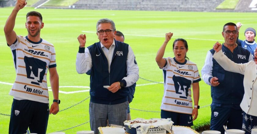 Pumas celebrará su 70 aniversario con parche especial en la playera