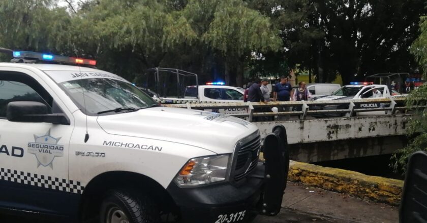 Rescatan a menor en el río Grande de Morelia