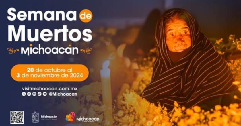 En la Semana de Muertos en Michoacán, cada rincón cobra vida con el vibrante espíritu de esta tradición.