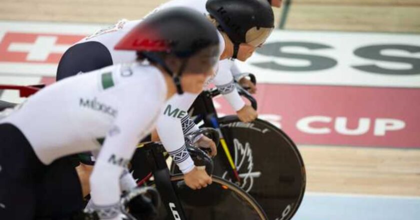 Pedalistas mexicanas logran un destacado top 5 en el Campeonato Mundial de Pista en Dinamarca