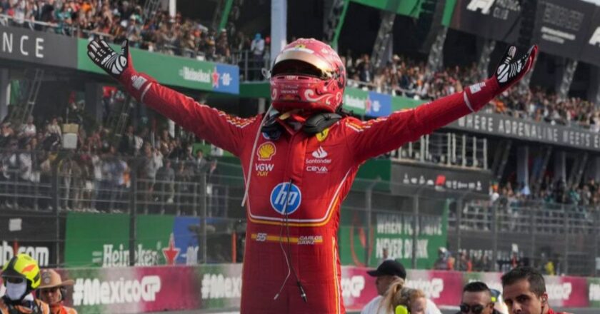 Carlos Sainz se lleva la victoria en el Gran Premio de México