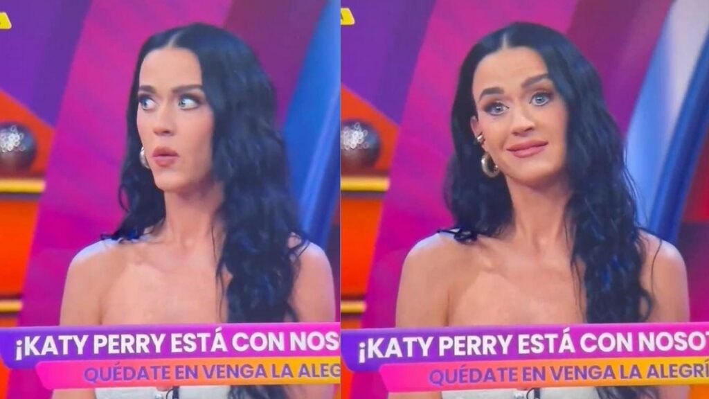 Katy Perry Se Vuelve Viral por Su Reacción al Saber que Estará Más Tiempo en Venga la Alegría