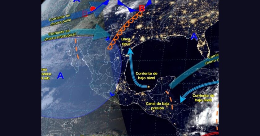 Pronóstico del Clima en México para el 25 de Noviembre de 2024