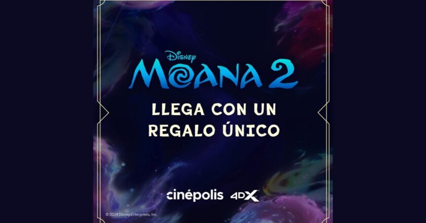 Ven a Cinépolis y consigue una carta especial de Moana 2