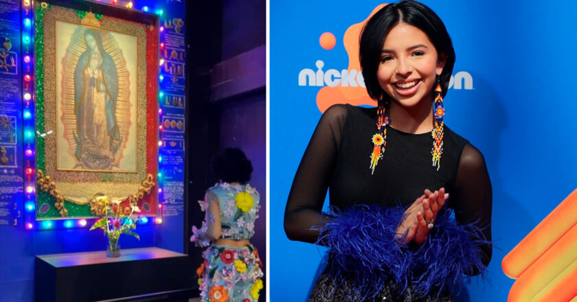 #VIDEO | Ángela Aguilar y su fe antes de enfrentar abucheos en los Kids Choice Awards