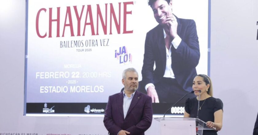 ¡El concierto de Chayanne será gratis en Morelia!