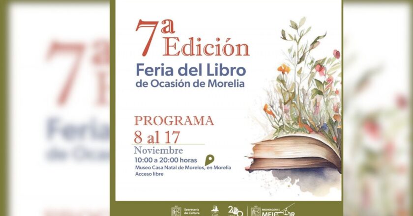 Está a punto de iniciar la Séptima Feria del Libro de Ocasión en la Casa Natal de Morelos