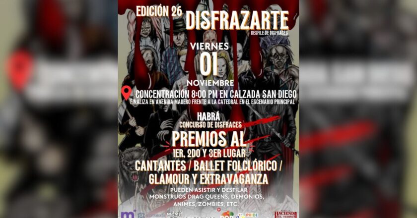 Disfrazarte: Gran Desfile de Disfraces en Morelia este 1 de noviembre