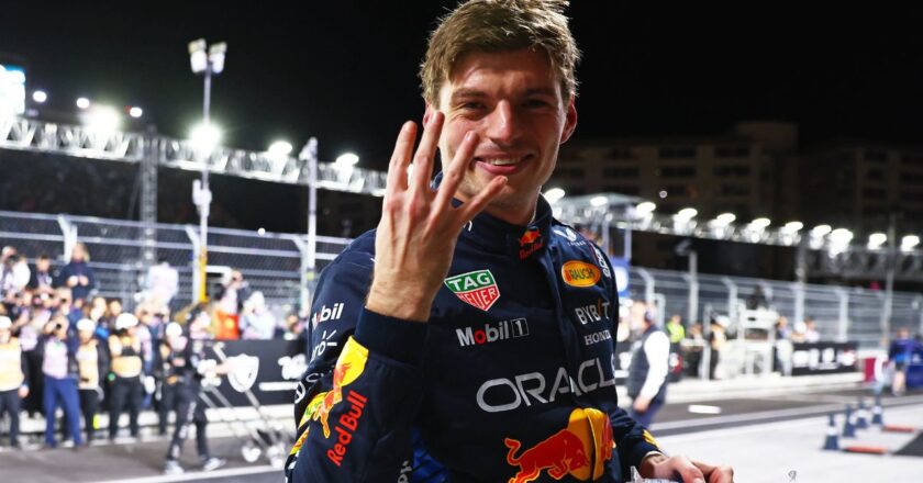 Max Verstappen se consagra tetracampeón en un Gran Premio de Las Vegas 2024