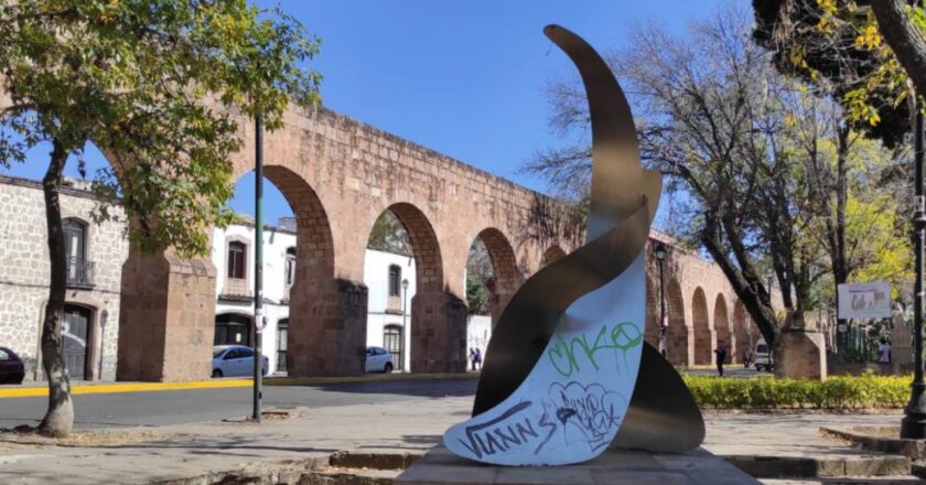 Paseo Escultórico de Morelia en el olvido: solo una obra sigue intacta