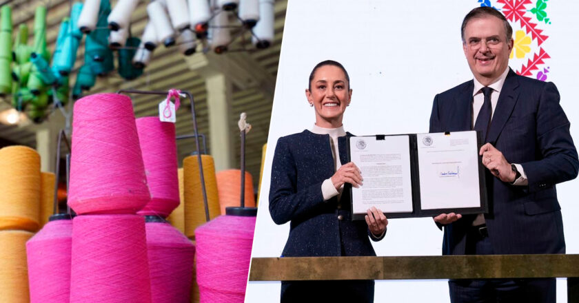 Apunta México a China con arancel del 35% a textiles: Sheinbaum protege empleos y respalda industria nacional