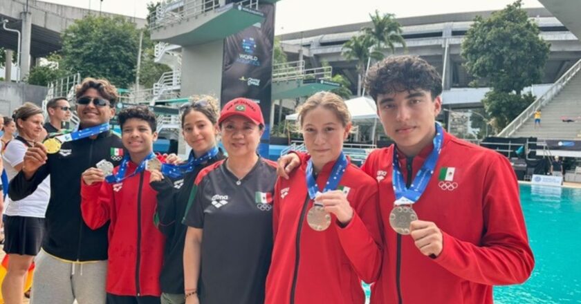 México domina el Campeonato Mundial Juvenil de Clavados 2024 en Brasil con cuatro oros