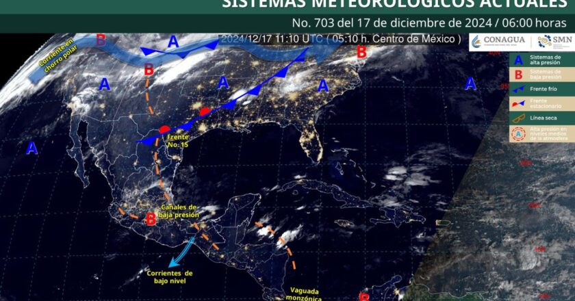 #Clima ¡Atención, Morelia! Pronóstico del clima para este martes 17 de diciembre