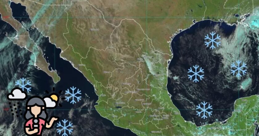 Frente Frío 23 Golpea México: Lluvias Fuertes, Heladas y Nieve para el 13 de enero