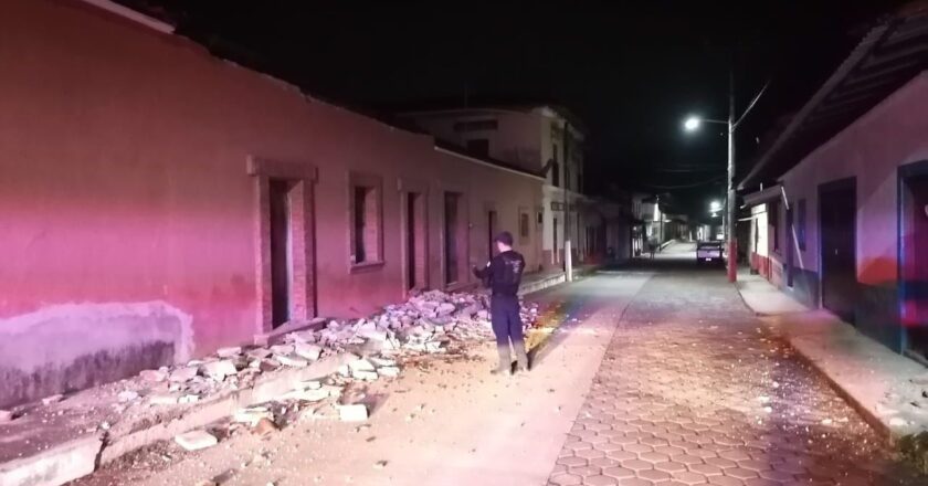 Van 750 réplicas del sismo del pasado domingo, en Coalcomán, Michoacán