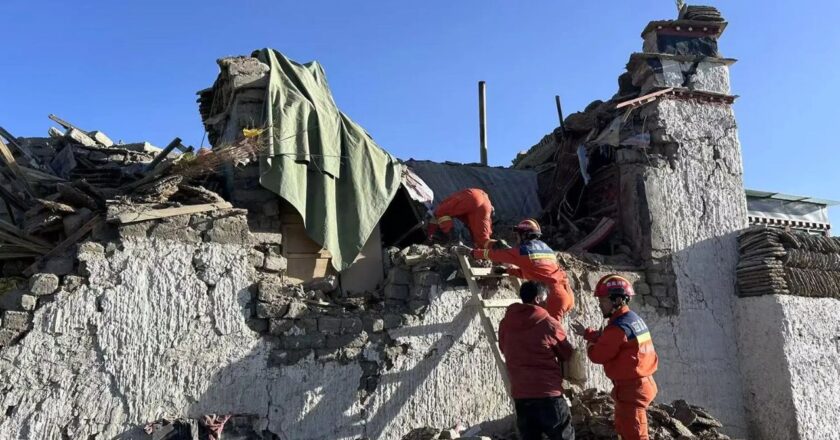 Internacional: Terremoto de magnitud 7.1 deja al menos 126 muertos en la región china del Tíbet